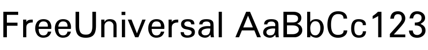 FreeUniversal