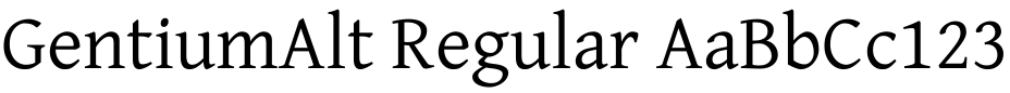 Gentium Basic