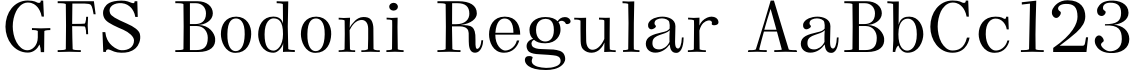 GFS Bodoni