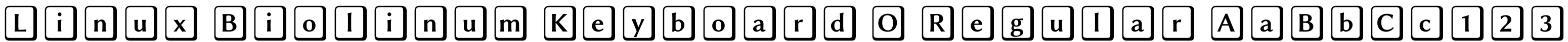 Linux Biolinum