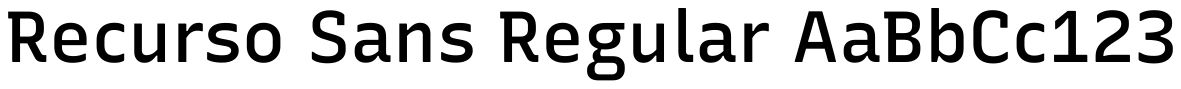 Recurso Sans