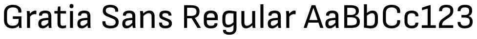 Gratia Sans