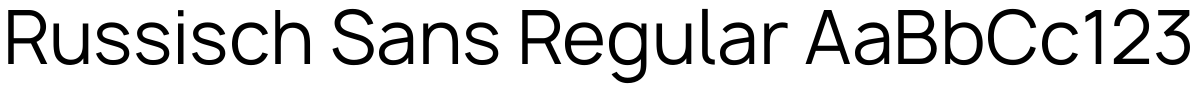 Russisch Sans