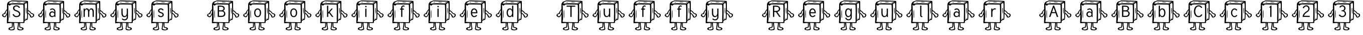 Samys Bookified Tuffy
