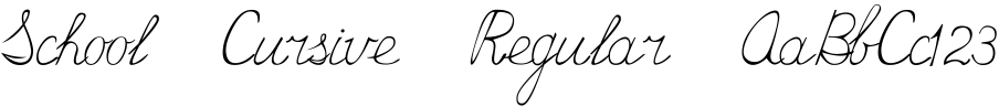 School Cursive